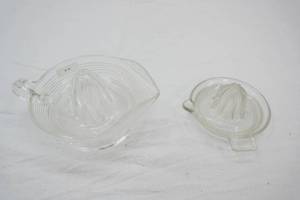 Vintage Clear Glass Juicers