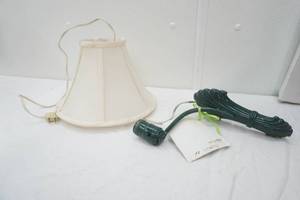 Vintage Wall Lamp and Victorian-Style Shade