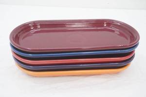 Oblong Platters. Homer Laughlin Fiesta ware