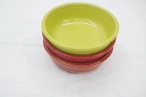 Fiesta ware Medium Soup Bowl 5.5 diameter by 2 tall (3ct)