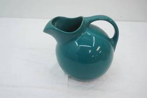 Vintage Hall 633 Tilt Ball Pitcher. Dark Teal