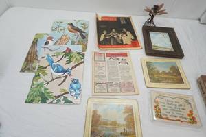 Vintage Bird Prints and Other Vintage Decor