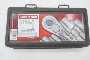 Craftsman 38 Ratchet and Sockets
