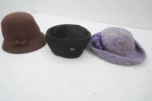 (3ct) Vintage Womens Hats