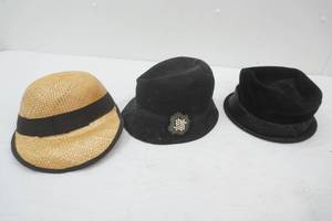 (3ct) Vintage Womens Hats