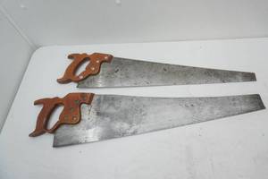 (2ct) Vintage Hand Saws