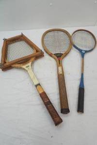 (3ct) Vintage Rackets. Columbia, Universe