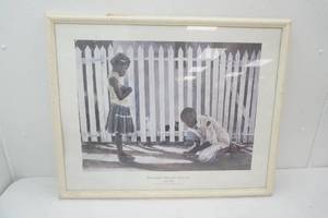 Framed Art Print Boys Only by Stephen Scott Young 24x29.5