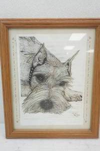 Schnauzer #1 by P.K. Ufnal 14x17