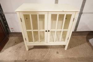 Glass Door Cabinet 32x 14x 31