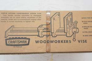 NEW in Box Craftsman Woodworkers Vice