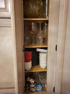 Assorted Glassware Collection - Crystal Goblets, Pitcher, Stemware & Ramekins