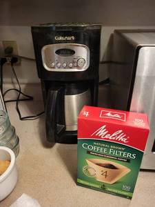 Cuisinart 12-Cup Programmable Coffee Maker - Clock, Auto-On