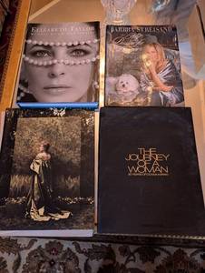 Coffee table books Assouline Elizabeth Taylor My Love Affair with Jewelry Barbra Streisand My Passion for Style