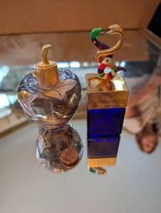 Niki de Saint Phalle First Edition Snake Sculpture & Glass Perfume Bottle (Lot of 2)