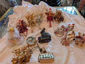 Assorted Christmas Angels & Fairy Figurines with Ornaments