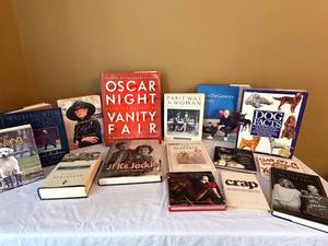 Mixed Hardcover Coffee Table Book Lot Celebrity Fashion Dogs Decor