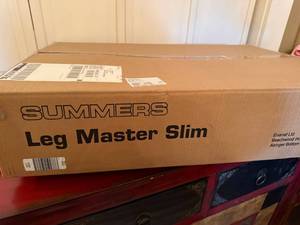 Summers Leg Master Slim Exercise Machine Boxed Home Fitness Trainer