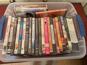Mixed DVD Movie Lot Romance Drama Classics Approx 25 Titles Sealed Some