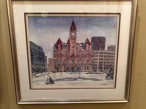 Susan Amidon Landmark Center Framed Limited Print 109550 Signed