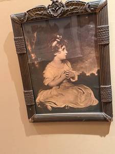 Sir Joshua Reynolds Age of Innocence Framed Print Ornate Frame
