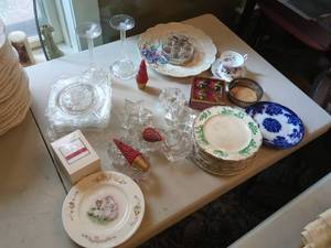 Vintage Tableware & Decor Group Wedgwood Lenox Crystal Beatrix Mix