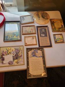 Mother Themed Framed Print Collection (Lot of 10)