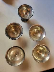 MHF Sterling Goblets (Set of 5)