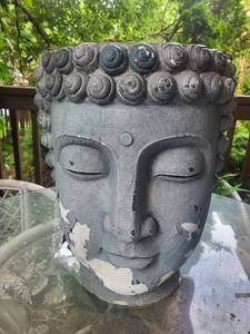 Large Buddha Head Planter