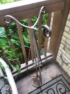 Wrought Iron Plant Stand 42 Tall