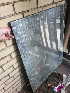 Beveled Mosaic Wall Mirror