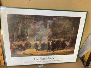 The Bear Dance Framed Museum Art Poster New-York Historical Society