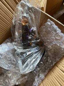 Mr. Halloween Foil Art Lighted Pumpkin Tree Decor w Boxed Packaging