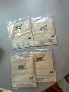 Montblanc Silver Polishing Cloth Lot of 4 Sealed Code 16110 Germany