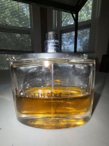 Kenneth Cole Signature Fragrance Partial Bottle Spray Glass No Cap