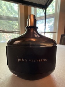 John Varvatos Mens Cologne Tester 4.2 oz Black Bottle No Cap