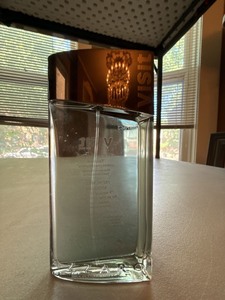 Azzaro Visit Mens Fragrance Bottle Partial Contents Approx. 5 In