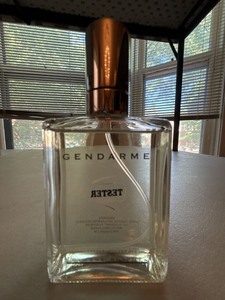 Gendarme Tester Eau De Cologne Spray Bottle Partial Fill Glass