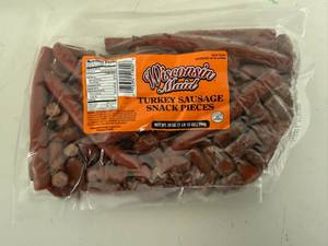 E. 1lb12oz Turkey Sausage Snack Pieces(Frozen)52027