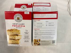 MM1. 4x King Arthur Focaccia Mix Kit