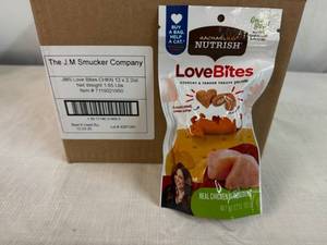 12x 2.2oz Nutrish Loves Bites-Cat Treats