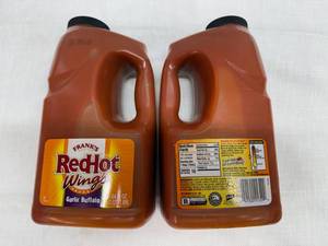 2x Franks Red Hot Wings Sauce-Buffalo Garlic