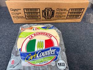 12x 8ct Carb Counter Flour Tortillas