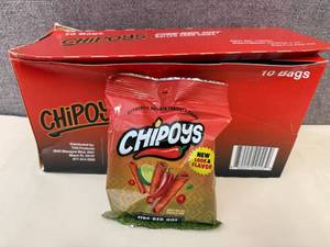 12x 10ct Chipoys -Fire Red Hot