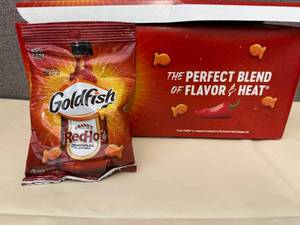 3x Franks Red Goldfish Crackers