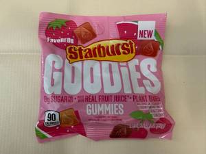 12x 1.8oz Bags Starburst Goodies Gummies