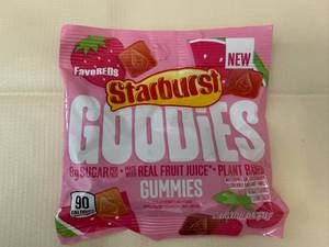 12x 1.8oz Bags Starburst Goodies Gummies