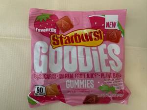 12x 1.8oz Bags Starburst Goodies Gummies