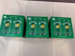 3x 4pk Olipop-Lemon Lime