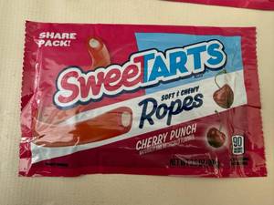 6x SweetTarts Ropes-Cherry Punch